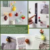 8 Stück 3D Mini Keramik Vase Magnete Kühlschrank, Produktbild-Vorschau 7