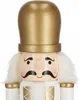 Louskáček - Voják s bubínkem 30,5cm zlatý, vánoční dekorace Náhled obrázku produktu 7