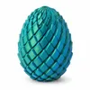 Œuf fidget dragon transformable – DRAGOEGG Bleu-Vert Voir les images du produit 1