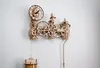 WOODEN CITY 3D Horloge murale steampunk Puzzle 269 pièces Voir les images du produit 2