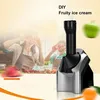 A mother and daughter are making fruity ice cream with an ice cream maker, with fruits in the foreground. Náhled obrázku produktu