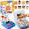 Gra Magnetyczna Edukacyjna "Ludzkie Twarze" Kolorowy Zestaw Podgląd zdjęcia produktu 1