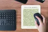 MuchoWow® Mauspad Mousepad Blätter - Muster - Grün - Natur Produktbild-Vorschau 4