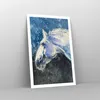 Poster - Poster ohne Rahmen - Pferd Aquarell Porträt - Produktbild-Vorschau 7