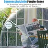 2 Spiegelfolie Fenster Sichtschutz Sonnenschutzfolie Innen Produktbild-Vorschau 4