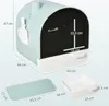 Katzentoilette mit Deckel, Streuschaufel und Fangmatte - Produktbild-Vorschau 3
