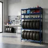 Regał na opony Relaxdays na 12 opon, wys. x szer. x gł. 210 Podgląd zdjęcia produktu 5