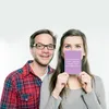 Mr. & Mrs. Panda Postkarte Spruch Bonusmutter Superheld - Produktbild-Vorschau 4