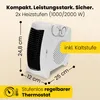 Clatronic® Aérotherme mobile & compact | Aérotherme 2000W & Voir les images du produit 6