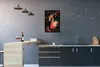 MuchoWow® MuchoWow® Gerahmtes Poster Flamingo - Rot - Blume Produktbild-Vorschau 2
