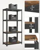 SONGMICS Standregal, 4 Ablagen, verstellbar, 40 x 80 x 160 Produktbild-Vorschau 4