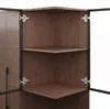 Vitrine AIORBER de 160 cm de haut avec éclairage LED et Voir les images du produit 8