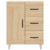 vidaXL Deska wysoka dąb sonoma 69,5x34x180 cm Materiał Podgląd zdjęcia produktu 8