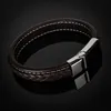 Edles Leder-Armband für Herren, breit mit Rindsleder und Produktbild-Vorschau 3