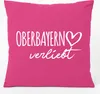 Huuraa Kissen Oberbayern verliebt 40x40cm mit Füllung Produktbild-Vorschau 1