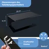 Sanics WC-Rollenhalter mit Ablage – Toilettenpapierhalter – Produktbild-Vorschau 2