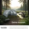 tectake® Tunnelzelt Roskilde für 6 Personen 350 x 480 x 195 Produktbild-Vorschau 4
