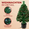 CASARIA® Weihnachtsbaum künstlich 66 cm Klein Tisch Topf Produktbild-Vorschau 4