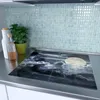 Spritzschutz Herdabdeckplatte Schneidebrett aus Glas Heller Produktbild-Vorschau 2