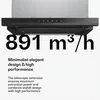 Klarstein Velaire digestoř 60 cm, podstavná, výsuvná, 891 Náhled obrázku produktu 4
