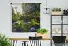 MuchoWow® Wandteppich Wandbehang Tropischer Wasserfall Produktbild-Vorschau 2