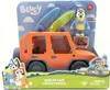 The image shows the retail packaging of a Bluey Surf Vehicle toy. The packaging features the Bluey characters, the toy vehicle, and accessories like surfboards. Náhľad obrázku produktu