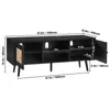 VEVOR Rattan-TV-Ständer, Fernsehschrank Boho-TV-Schrank für Produktbild-Vorschau 8