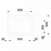 Spüle Blanco DALAGO 6-F 605 x 500 mm felsgrau 518851 Produktbild-Vorschau 16