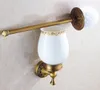 Vodorovný držák ručníků NEMAUS do koupelny RETRO Náhled obrázku produktu 5