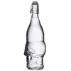 Wasserflasche Totenkopf aus klarem Glas 1L Flasche Schädel Produktbild-Vorschau 4
