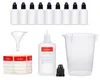 10 Plastikflaschen 50 ml LDPE, G14, Tropfeinsatz, Deckel Produktbild-Vorschau 1
