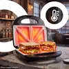 Sandwichmaker 750W, Sandwichtoaster für 2 Toasts, Produktbild-Vorschau 4