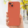 Cadorabo Hülle für Apple iPhone 14 Schutz Hülle in Orange Produktbild-Vorschau 7