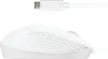 A white computer mouse with a textured grip and a USB-C cable connected to a white connector. Produktbild-Vorschau