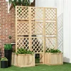 Outsunny verhoogde tuinbed met inklapbaar Productafbeelding-voorbeeld 2