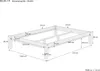 Doppelbett Massivholzbett Kiefer natur 140x200 Futonbett Produktbild-Vorschau 4