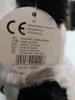 Panda Plüsch sitzend mit kariert Schleife ca. 26 cm  , Produktbild-Vorschau 2