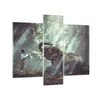 Bilder auf glas - Elefant Dschungel Stoßzahn - 95x80cm - Produktbild-Vorschau 1