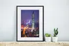 MuchoWow® MuchoWow® Gerahmtes Poster Ein violetter Himmel Produktbild-Vorschau 6