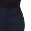 Dunkelblaue Stoney HS Thermo Pants für Frauen von Mammut; mit elastischem Bund und Druckknöpfen. Productafbeelding-voorbeeld