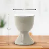Set de 8 coquetiers, Ø 5x7 cm, couleurs claires en Voir les images du produit 2