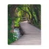 MuchoWow® Mauspad Mousepad Wald - Natur - Brücke 19x23 cm - Produktbild-Vorschau 1