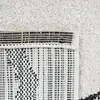 Flauschiger Teppich mit abstraktem Flachgewebe Rautendesign Produktbild-Vorschau 4