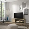 TV-Schrank, Lowboard, 158x35x45cm, Für TV-Geräte bis zu Produktbild-Vorschau 2