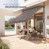 tectake® Klemmmarkise mit Handkurbel einfache Montage Produktbild-Vorschau 6