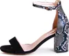 topschuhe24 2528 Damen Riemchen Sandaletten Animal Look, Produktbild-Vorschau 4