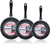 Three frying pans are displayed side-by-side against a white background. Náhľad obrázku produktu