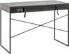 Seaford Schreibtisch 1 Schublade schwarz. Produktbild-Vorschau 12