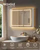 Wandschrank mit Spiegel und LED-Beleuchtung, Produktbild-Vorschau 2