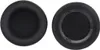 Two black ear pads for headphones are shown against a white background. Produktbild-Vorschau